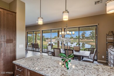 View from Kitchen to Dining Room