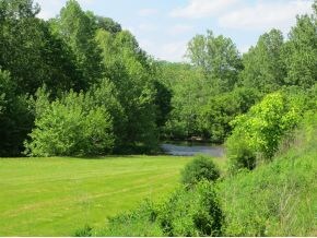 View of River from left yard