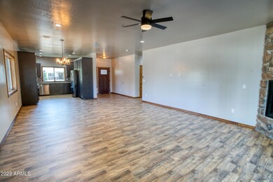 Great Room into Kitchen