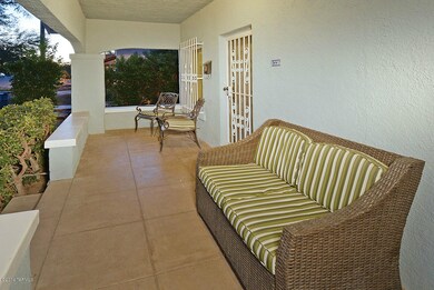 Big covered patio