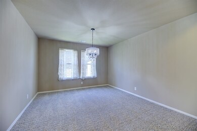 Formal dining area
