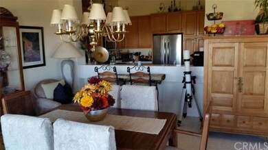 Dining room and kitchen bar.