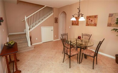 Kitchen has beautiful granite counters, wood cabin