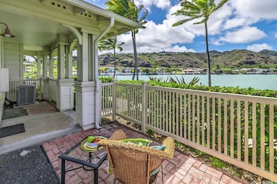 This townhome includes two areas for outdoor relax