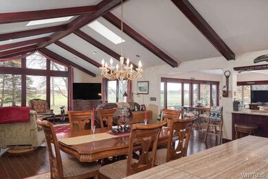 Great Room with gorgeous views of the golf course.