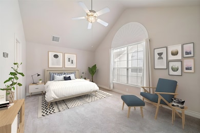 Primary Bedroom w/ two walk in closets