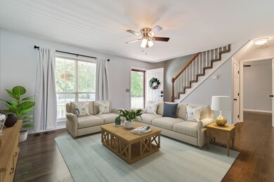 Virtually Staged Living Room