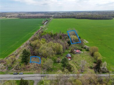 Approximate locations of original foundation (left