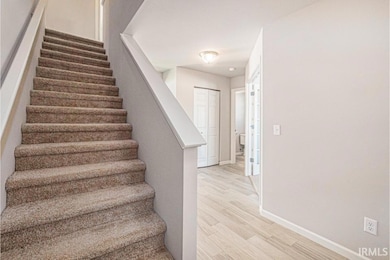 There is a large storage closet in the foyer along