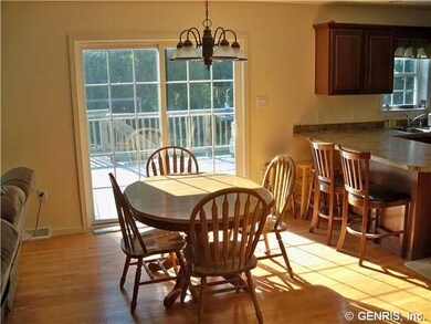 Dining Room Dine inside or out with slider to the 