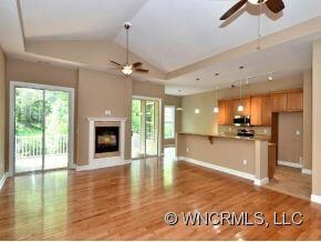 Great room open to kitchen