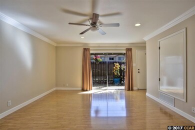 Looking toward patio and front door
