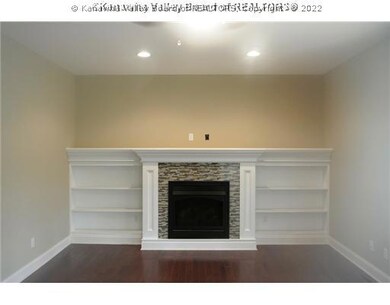 Exterior Front. Family room offers built in bookca