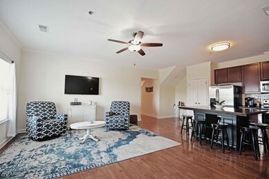 Living and kitchen