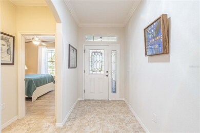 Inside entryway