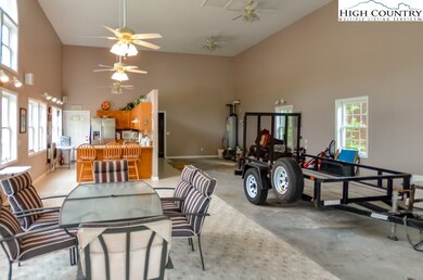 Large kitchen and dining areas on left - Spacious