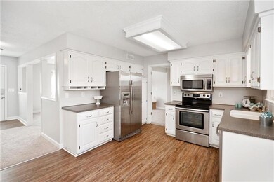 Bright and light kitchen with updated countertops 