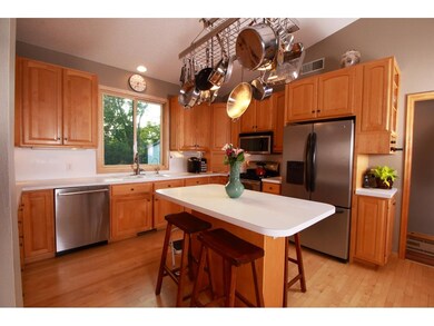 THIS KITCHEN HAS IT ALL WITH CUSTOM MAPLE CABINETS