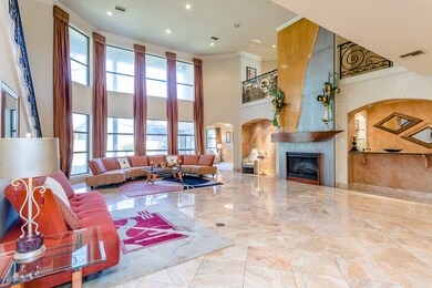 Jaw-dropping two story family room