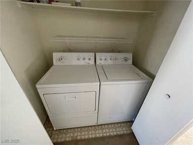 Laundry area with independent washer and dryer and