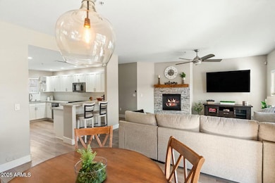 kitchen living room area