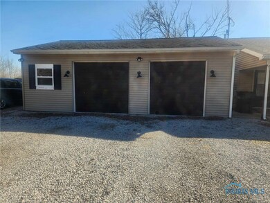 Large 2 car garage
