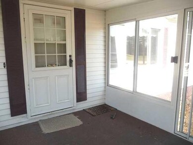 Enclosed Porch.