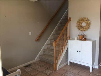 Tile foyer