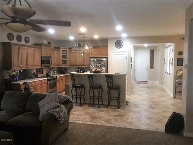 view from living room