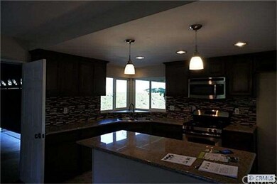 Kitchen with lighting