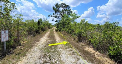 South facing - access road, just short of parcel a