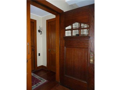 Entry/Foyer. All hardwood, original to the home, a
