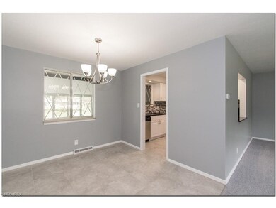 Dining Room with Ceramic Tile