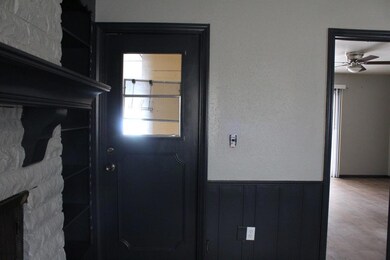 Door to garage