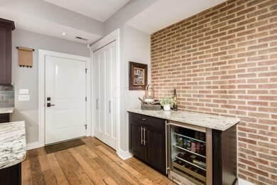 Beverage Center + Door to Garage