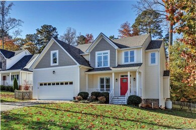 Attached two car garage