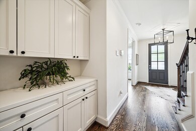 Built-in cabinetry offers excellent storage and ut