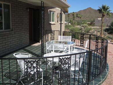 Front Patio looking East