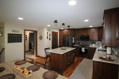Open kitchen and dining with a large pantry..JPG