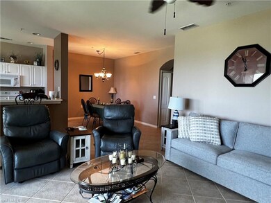Roomy living room