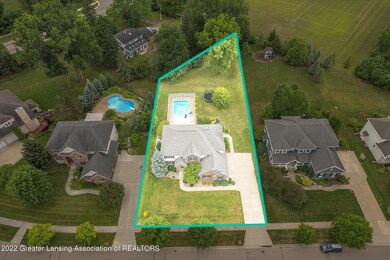6022 SLEEPY HOLLOW LN. Aerial View