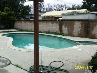 Sparkling pool and spa