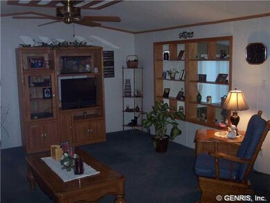 Living Room Living Room with built in Open Case Bo