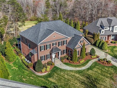 Front ariel view