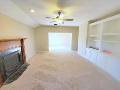 Living room looking to formal dining
