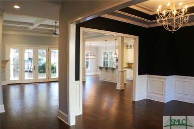 Dining room, living room, & kitchen