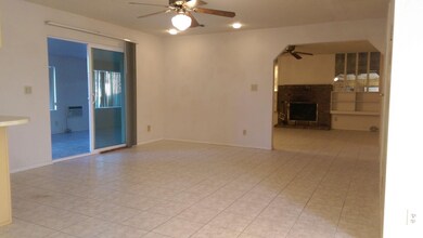 living room and family room