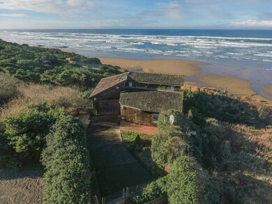 aerial from front