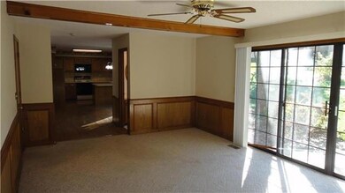 View from Living Room into Kitchen