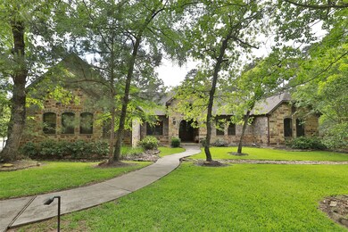 Predominantly a 1 story with a game room and extra room upstairs that the sellers added to the house. All the bedrooms are down.